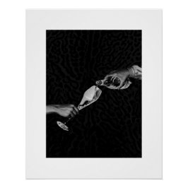 Chic Leopard Print Poster