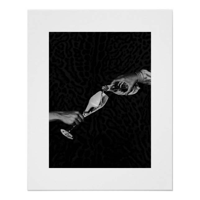 Chic Leopard Print Poster (Vorderseite)