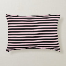 Chic Light Pink und Black Striping