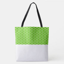 Chic Limon Honeycomb Muster Weißer Farbblock