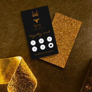 Chic Lingerie Boutique Gold Loyalty-Card Treuekarte