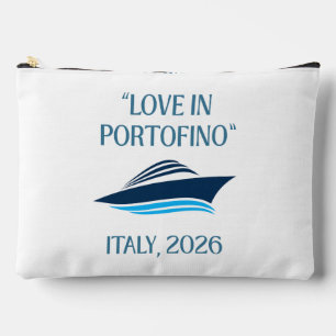 Chic Love in Portofino Italien Luxus-Yacht-Tasche Zubehörtasche