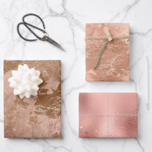 Chic Luxury Rose Gold Glitzer Elegant Rosa