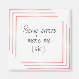 Chic Magnet für Ihren Lieblingssprachliebhaber