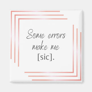 Chic Magnet für Ihren Lieblingssprachliebhaber