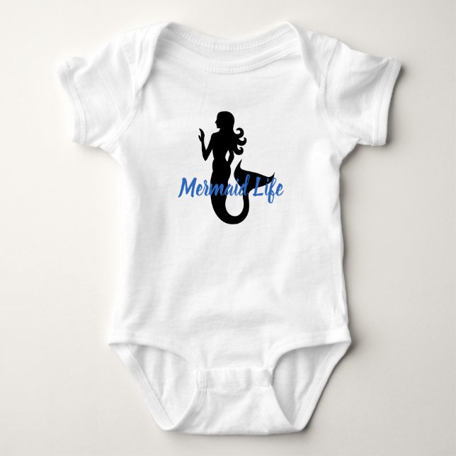 chic MERMAID LIFE | Baby Strampler (Vorderseite)