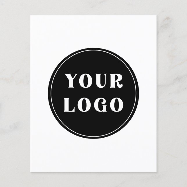 Chic, Minimalistisch, stilvoll und anpassbar (Vorderseite)