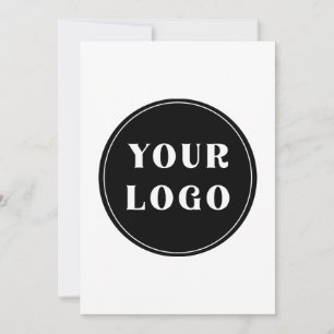 Chic, Minimalistisch, Stylisch und Anpassbar Dankeskarte