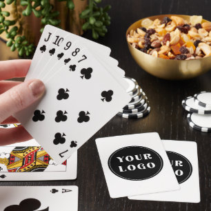 Chic, Minimalistisch, Stylisch und Anpassbar Spielkarten