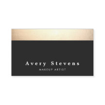 Chic Modern Black and Gold