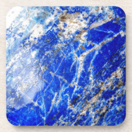 Chic Modern Blue Marble Stone Untersetzer