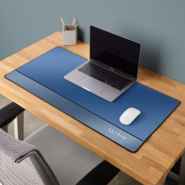 Chic Modern Business Blue Schreibtischunterlage