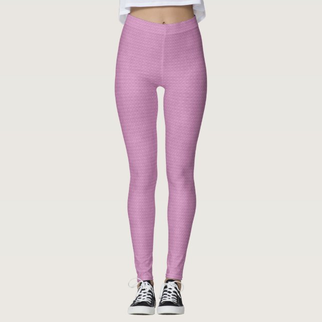 Chic Modern Cool Leather Elegant Leggings (Vorderseite)