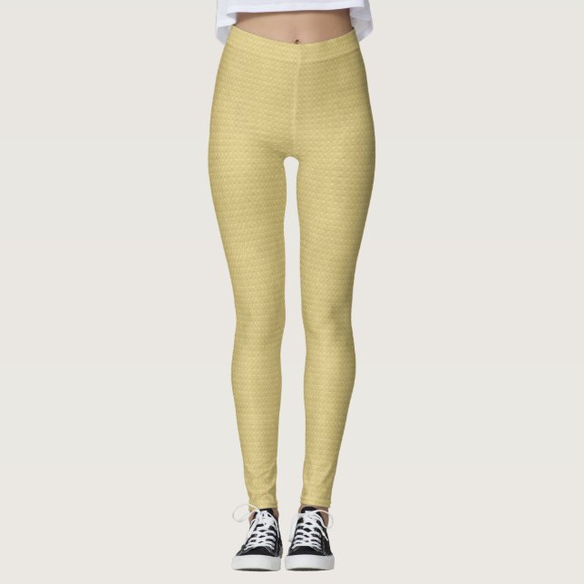 Chic Modern Cool Leather Elegant Leggings (Vorderseite)