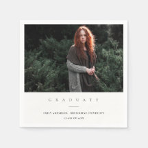 CHIC MODERN MINIMAL CLEAN CUSTOM FOTO ABSCHLUSS