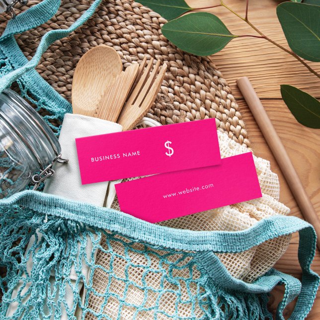 Chic Modern stilvoll Girly Bright Pink Price Tag (Von Creator hochgeladen)