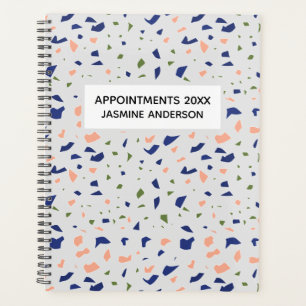 Chic Modern Terrazzo 2024 Wochentags Planer