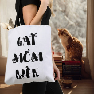 Chic modernes Katzenmutter-Leben Süßes Muttertags-
