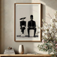 Chic Monochrome Fotografie Fashion Pair