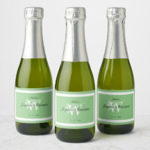 Chic Monogram Wedding Niedlich Soft Mint Green Min