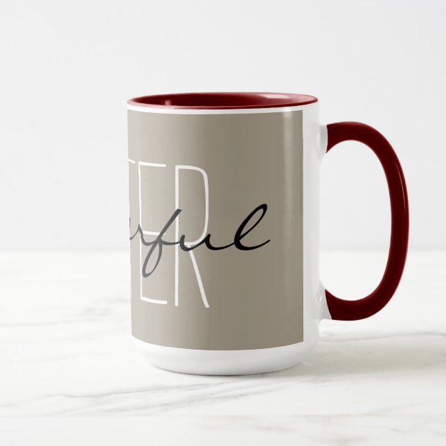 CHIC MUG_ " HERR WONDERFUL " TASSE (Rechts)