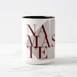 Chic Namaste Yoga   Große Tasse