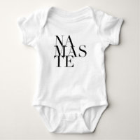 Chic Namaste Yoga Inspirierter Bodysuit