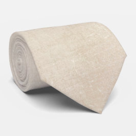 Chic Neutral Textured Neck Krawatte