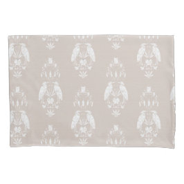 Chic neutrales beige Heron Heritage Revival Kissenbezug