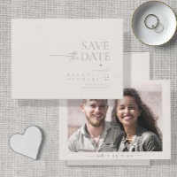 Chic Neutrals Wedding Foto Knochen Weiß ID1020