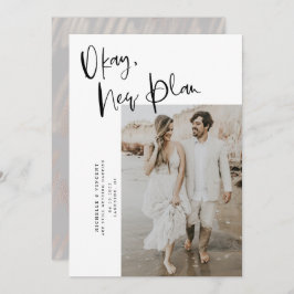 Chic Okay New Plan Hochzeit Save The Date