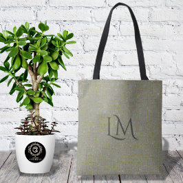 Chic OliveTaupe Monogram Refined Glitter Detail