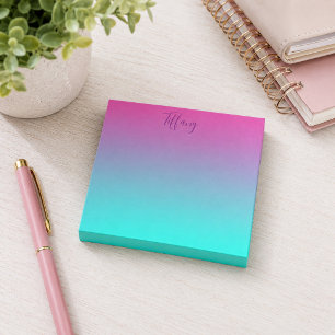 Chic Ombre Post-it Klebezettel