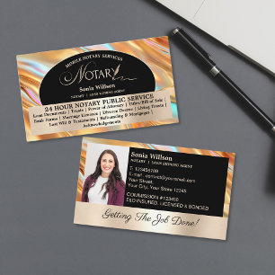 Chic Opal Mobile Notary & Loan Signing Agent Foto Visitenkarte