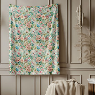 Chic Opulent Rokoko Inspiriert Regal Zuhause Accen Fleecedecke