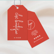 Chic Orange Boutique Closing Price Hang-Tag-Logo