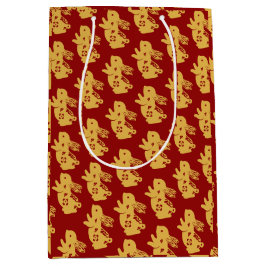 Chic Oriental Elegante für New Year Chinesisches G Mittlere Geschenktüte