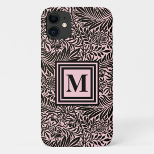 Chic Pale Botanic Foliage Muster Monogramm Case-Mate iPhone Hülle