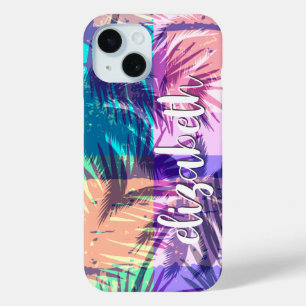 Chic Palm Tree Collage Case-Mate iPhone Hülle