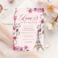 Chic Paris Cherry Blossom Pink Brautparty
