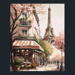 Chic Parisian Café Eiffel Tower Paris Frankreich S Poster<br><div class="desc">Pariser Café Wall Art mit dem Eiffelturm und einem schicken Pariser Café. Ideal, um Ihre Zuhause zu dekorieren. Möglichkeit, es mit Ihrer eigenen Formulierung zu personalisieren.</div>