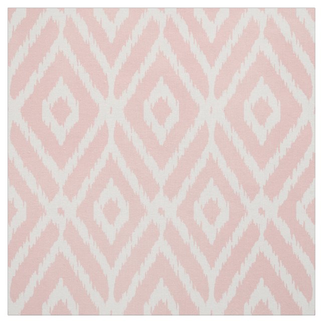 Chic Pastel blush rosa Rautenmuster Stoff (Muster)