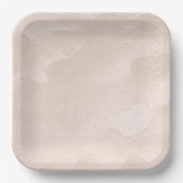 Chic Pearl Glam Ivory Blush Wedding Pappteller