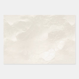 Chic Pearl White Glam Elvory Blush Wedding Geschenkpapier Set