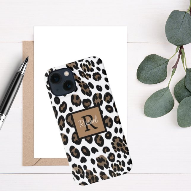Chic Personalisiert Cheetah Print iPhone Hülle (Von Creator hochgeladen)