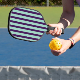 Chic Pickleball-Schläger mit mutigem Streifendesig Pickleball Schläger