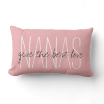 CHIC PILLOW_ " NANAS… geben die beste Liebe. "