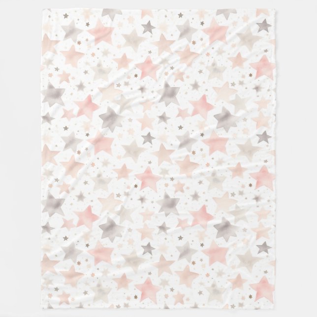 Chic Pink Blush   Fleecedecke (Vorderseite)