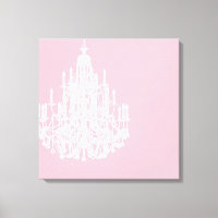Chic Pink Chandelier