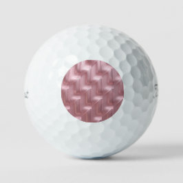 Chic Pink Geometric - Auf dem Kurs stehen Golfball